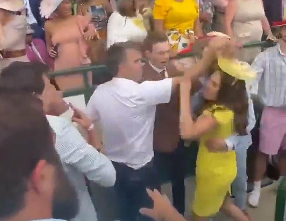 Big Fight Breaks Out at Kentucky Derby, Hats Were Destroyed
