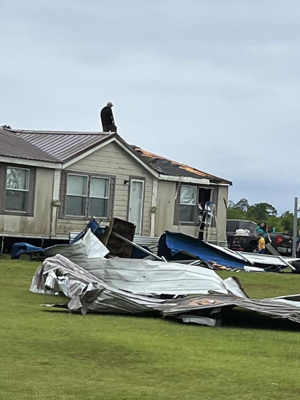 Damages Reported Across Acadiana After Early Morning Storms 