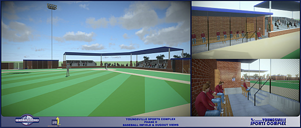 Youngsville Sports Complex expansion includes amphitheater, News