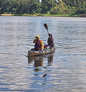 Couple Canoeing Entire 2,340 Miles of Mississippi River Reach...