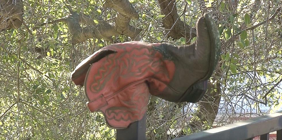 What Does it Mean When You See Boots on a Fence in Louisiana?