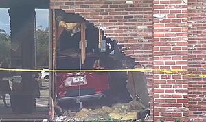 Elderly Woman Accidentally Drove Her Car Through a Chase Bank...