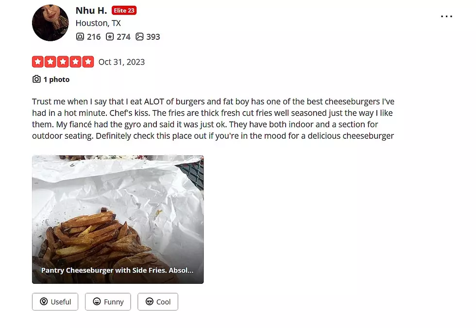 Fat Boy Pantry Yelp Review