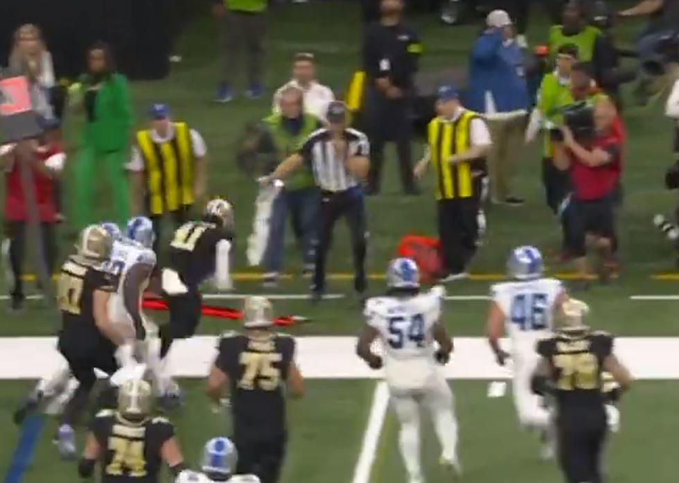Sideline Worker Suffers Grisly Injury in New Orleans Saints Game