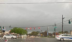 Sunday Morning Storms Intensifying Over Louisiana