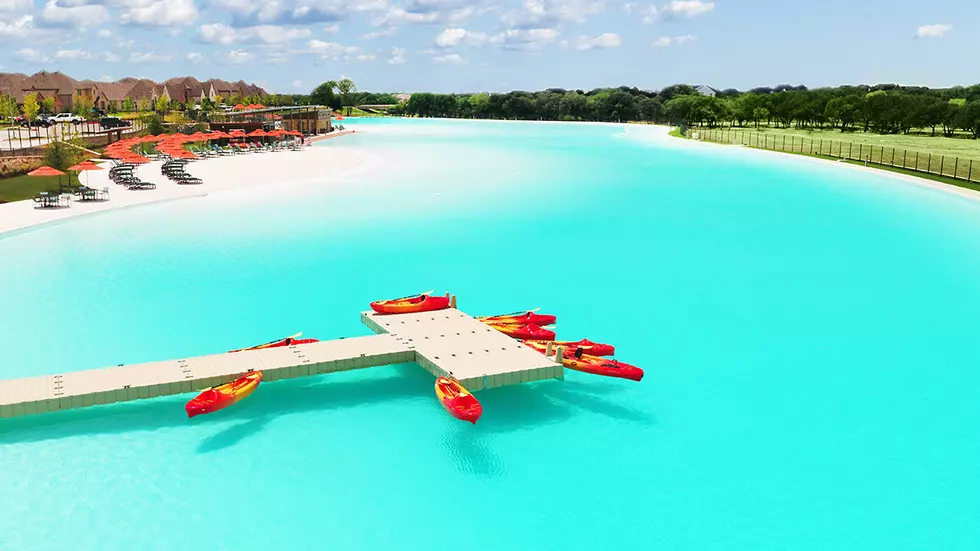 This Texas Neighborhood Features Unbelievable 5-Acre Crystal Clear Lagoon