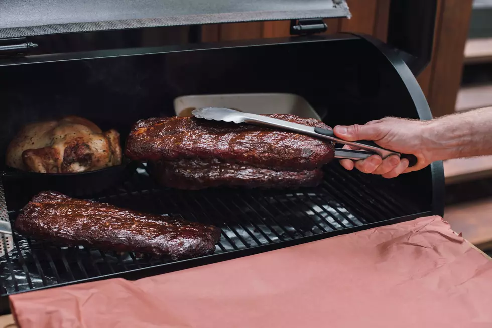 BBQ Pit With Meat