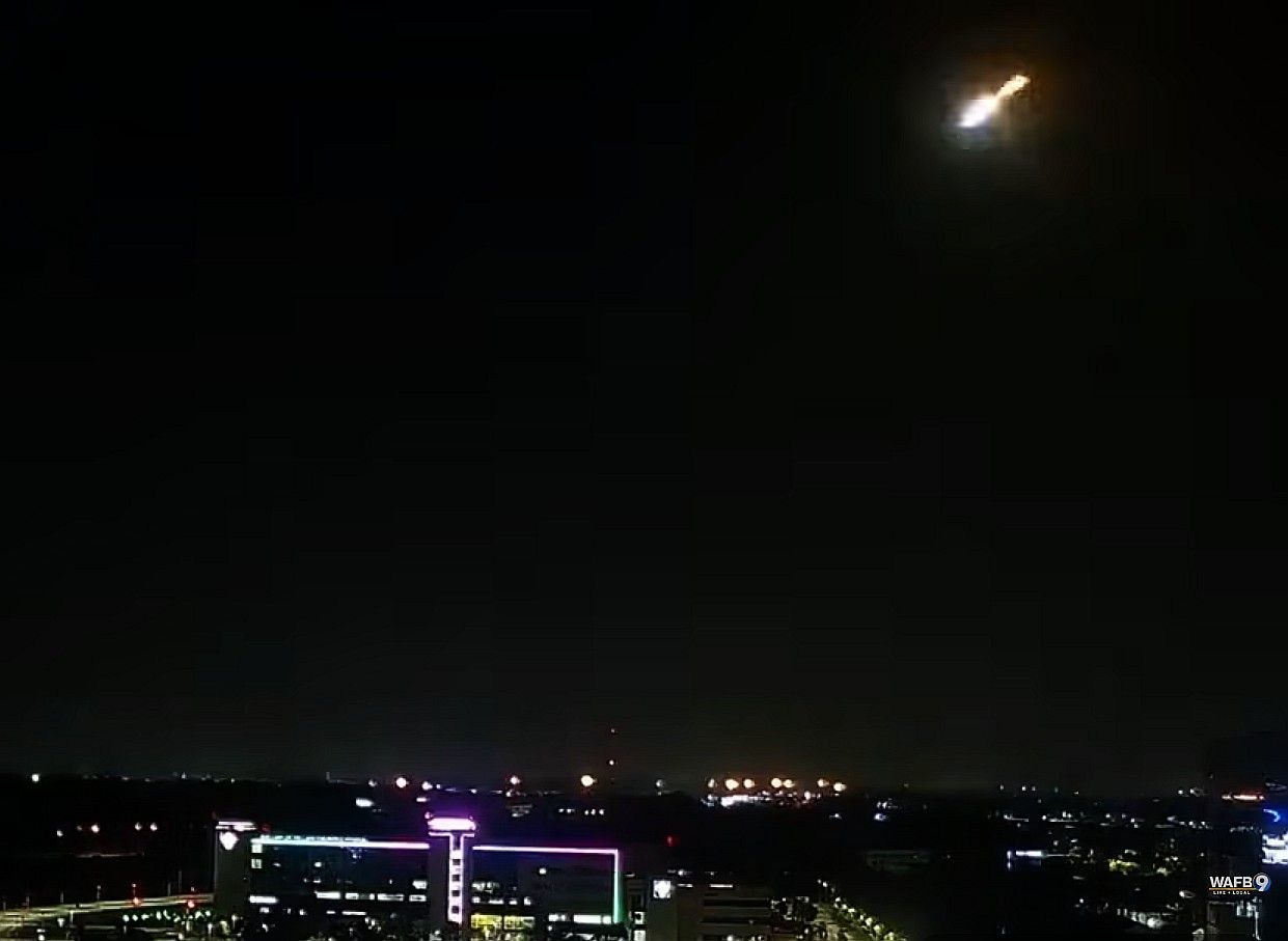 Massive Fireball Lights Up Louisiana Skies