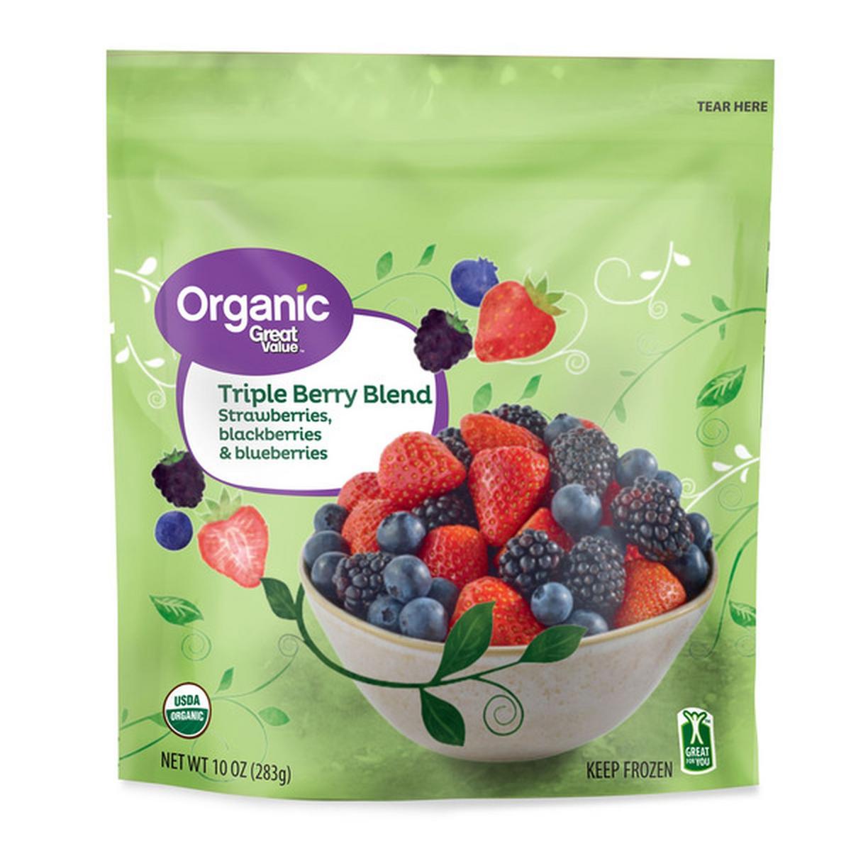 Check Your Freezer -- Great Value Organic Triple Berry Blend at Walmart Is Being Recalled for E. Coli
