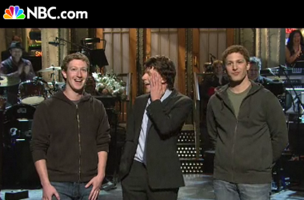 Zuckerberg Meets Zuckerberg (VIDEO)