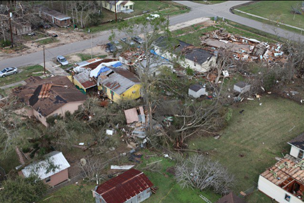 Aerial Photos Of Damage In Rayne