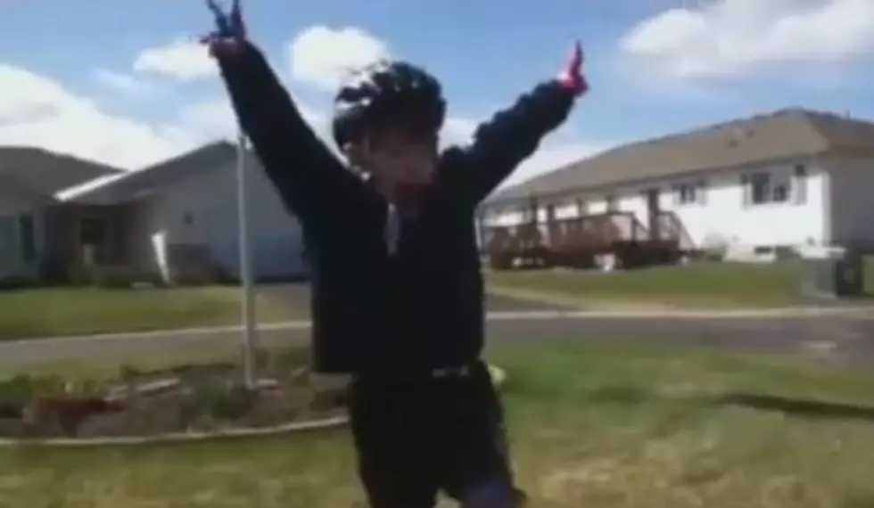 Kid Gives Awesome Speech After Learning To Ride His Bike For The First Time [VIDEO]