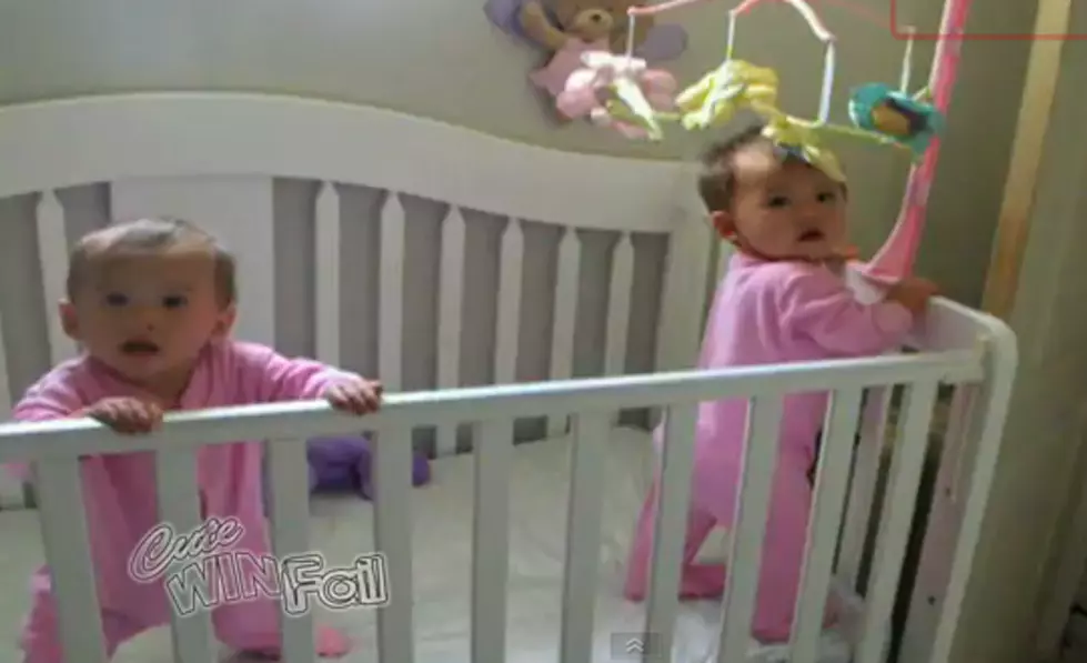 Twin Babies Sneeze At The Exact Same Time [VIDEO]