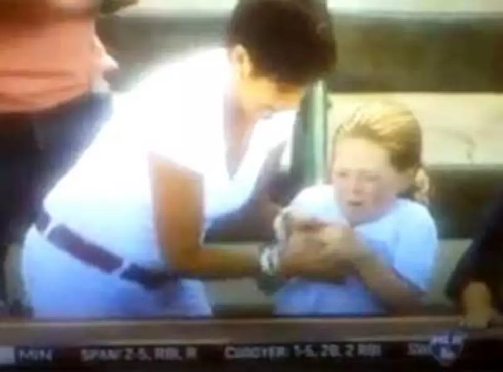 Greedy Woman Steals Baseball From Little Girl [VIDEO]