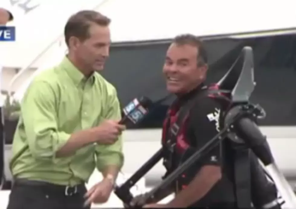 Aqua Jetpack Fails To Start Television Morning Show On The Right Foot [VIDEO]