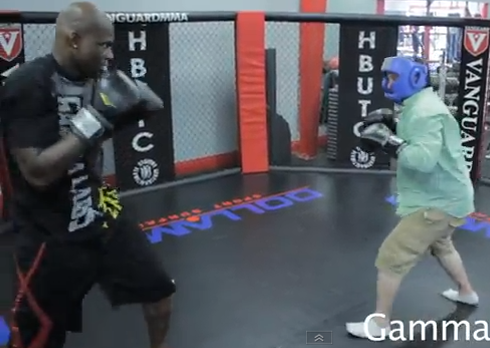 Al Harrington Knocks Out Reporter During MMA Sparring Session [VIDEO]