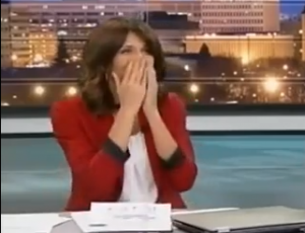See What Happens When A News Anchor Has A &#8216;Sausage Blooper&#8217; On-Air [VIDEO]