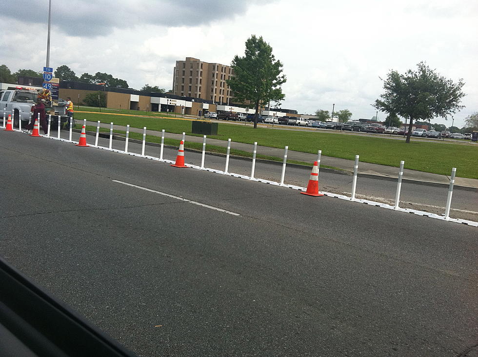 Warning: New Channel Dividers Erected At Bertrand and Congress