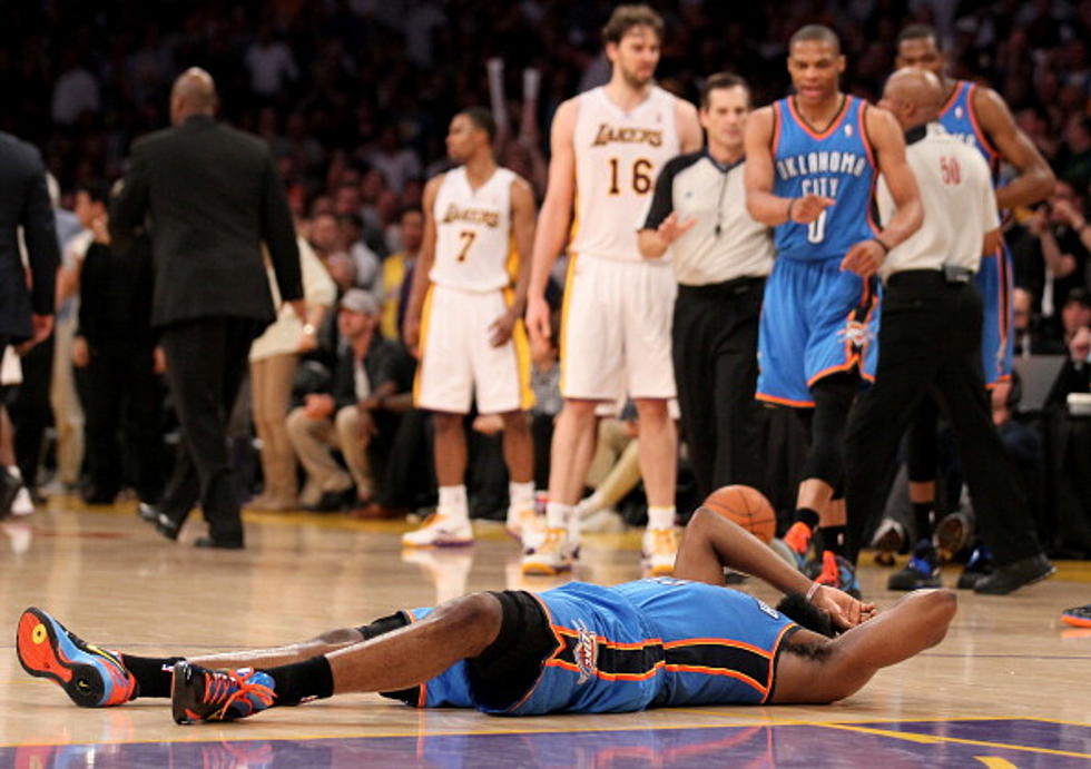 Metta World Peace (Ron Artest) Lands A Cheap Shot In The Laker’s Victory [VIDEO]