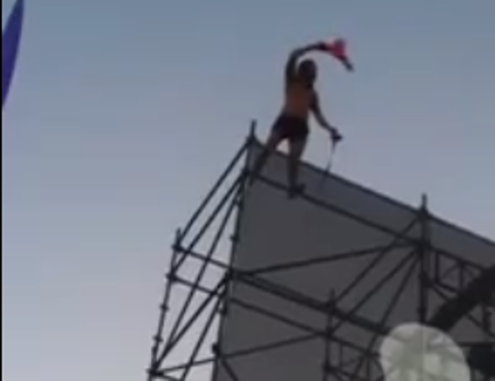 Watch As A Concertgoer Falls From A 65-Foot Scaffold [VIDEO]