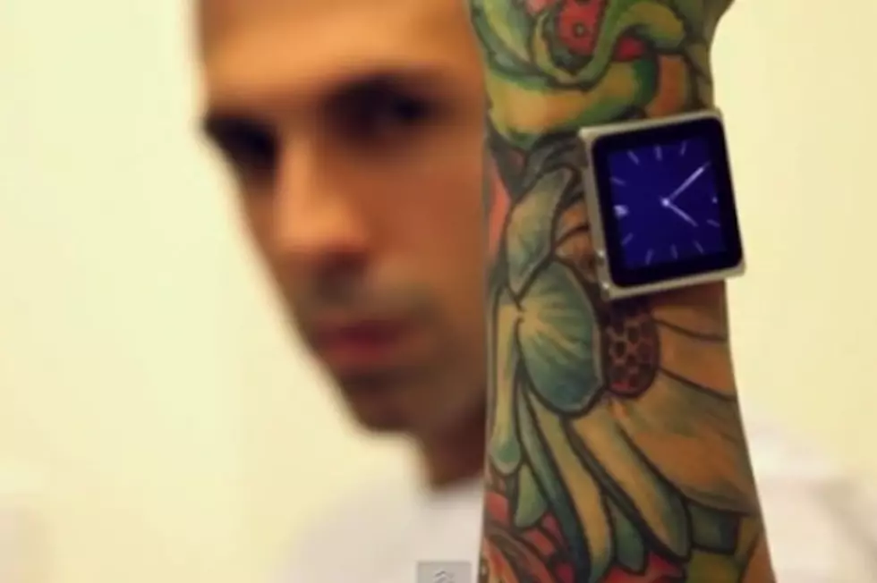 Guy Drills Magnets into His Wrist to Mount his iPod Nano