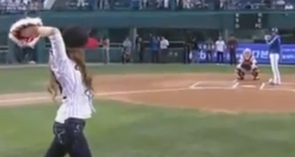 South Korean Pop Star’s ‘First Pitch’ May Be The Worst Ever [VIDEO]