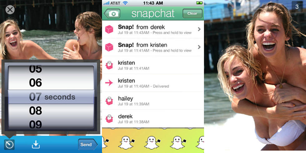 Safe-Sexting Made Easy, New Snapchat App Sets Your ‘Sexts’ to Self-Destruct in 10 Seconds or Less