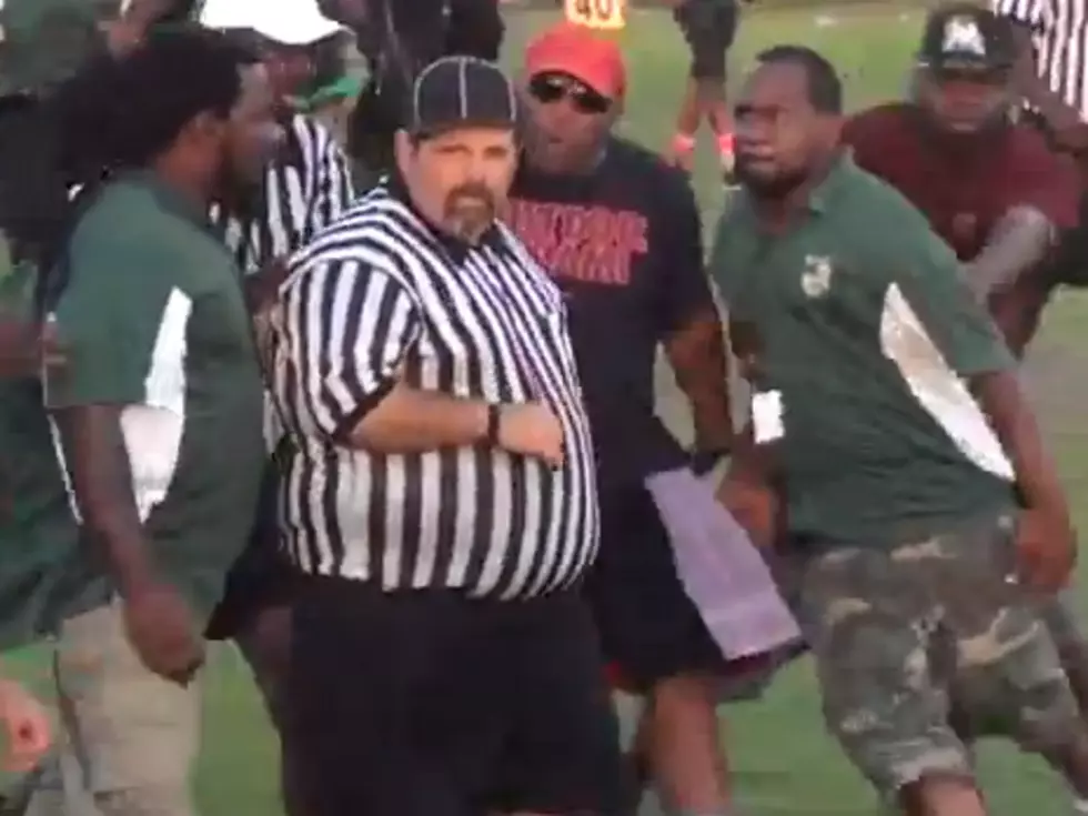 A Youth Football Referee Is Punched By Coach [VIDEO]