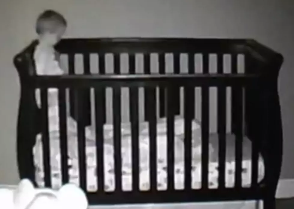 Baby Face Plants In Crib To Avoid Falling Asleep [VIDEO]