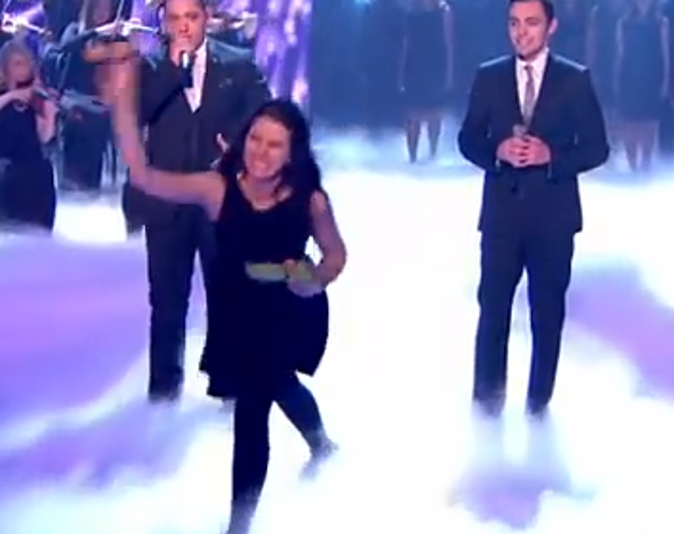 Woman ‘Eggs’ Simon Cowell On ‘Britain’s Got Talent’ Television Show [VIDEO]