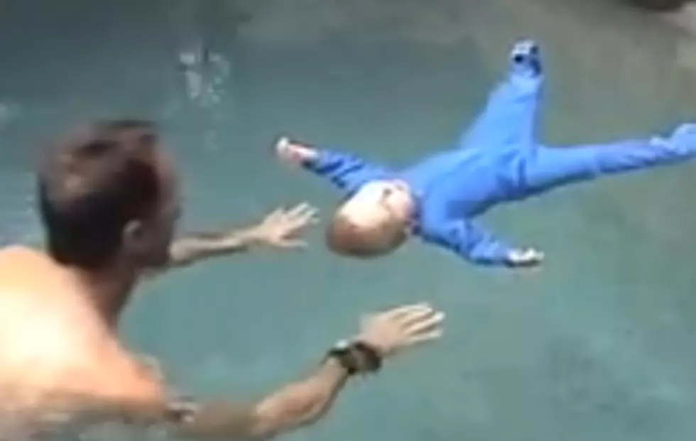 Infant Water Survival Courses Teach Infants To Float Above Water [VIDEO]