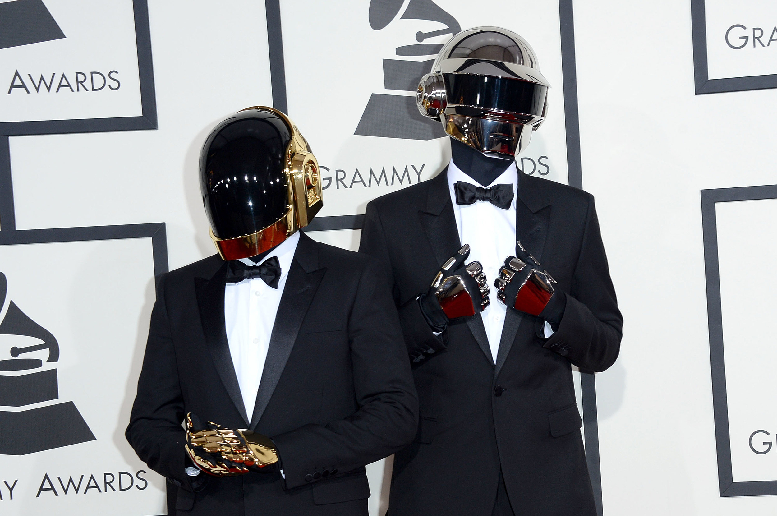 Daft Punk Without Helmets: See the Grammy-Winning Robots Unmasked