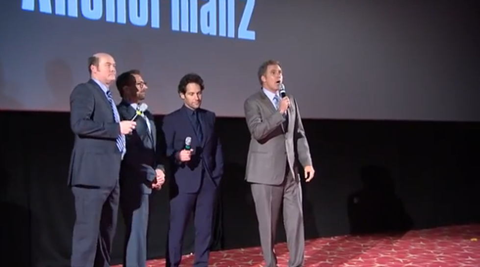 Watch The Cast Of Anchorman 2 Suprise A Movie Theather Full Of Fans By Singing ‘Afternoon Delight’ [VIDEO]