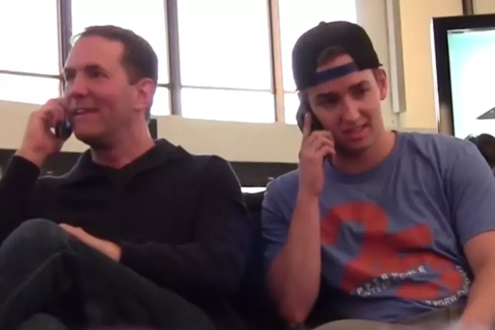 Watch This Guy ‘Crash’ Cell Phone Conversations At The Airport [VIDEO]