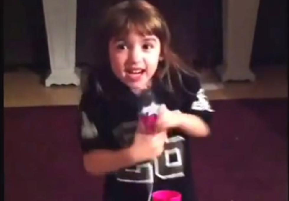 Adorable 6-Year-Old Saints Fan Performs Original Song “We’re Gonna Crush The Seahawks” [VIDEO]