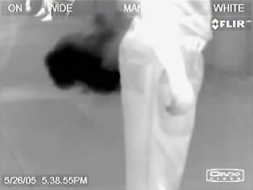 Real Or Fake? Video Claims To Catch Man Farting On Airport Infrared Security Camera [VIDEO]