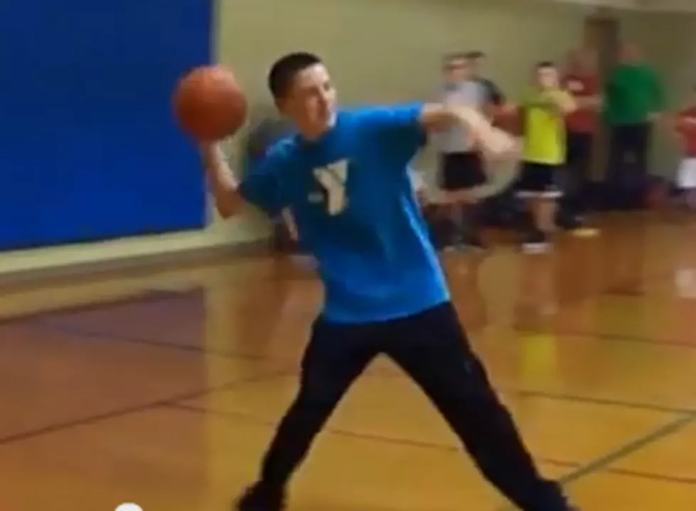 8th Grade Basketball Player Recreates Game Winning Shot & Sinks Same Shot Again [VIDEO]