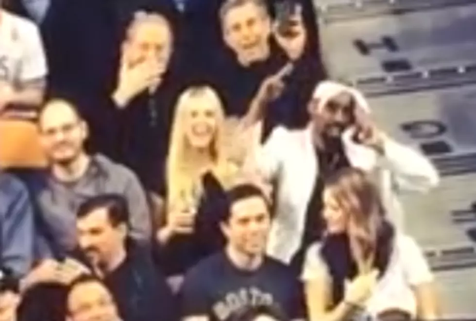 Tupac Look-A-Like Spotted At Boston Celtics Game [VIDEO]