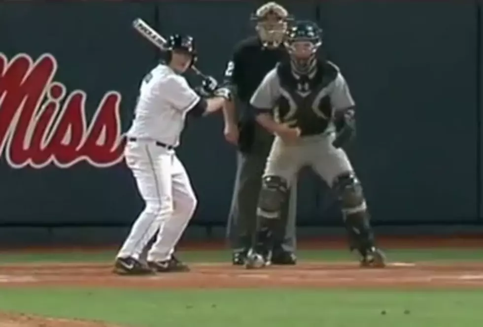 Ole Miss Player Turns Intentional Walk Into Game Winning Home Run [VIDEO]
