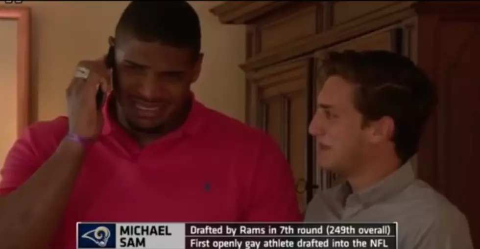 Michael Sam Drafted By St. Louis Rams, Becomes First Openly Gay Player In The NFL [VIDEO]
