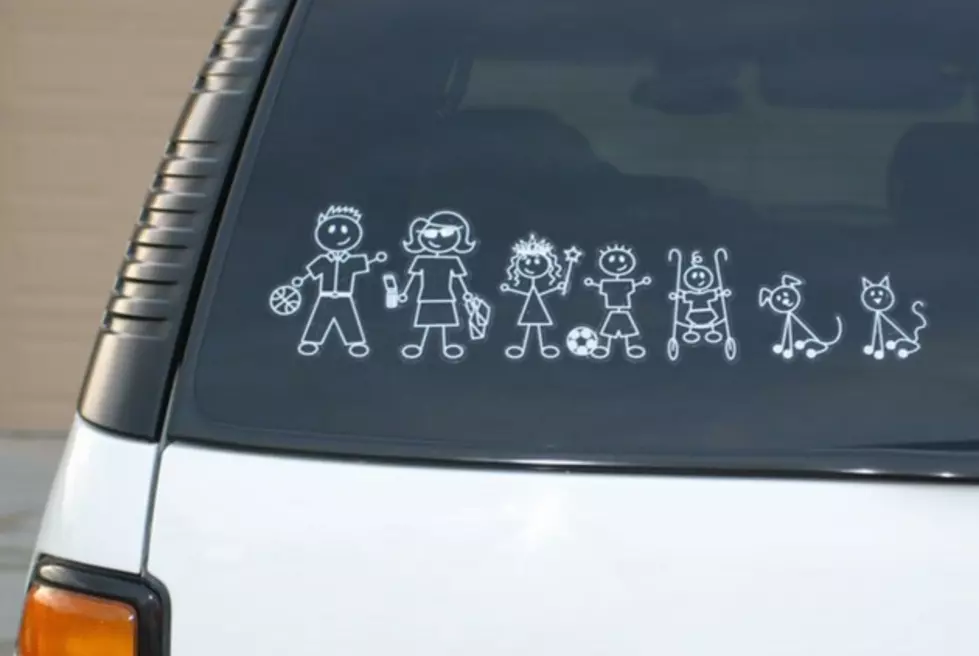 Police Advising Families To Remove Stick Figure Family Decals For Their Safety