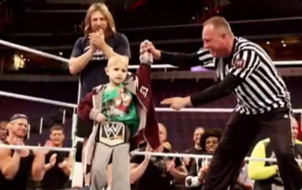 WWE Honors Young Cancer Patient Connor &#8216;The Crusher&#8217; Michaelek [VIDEO]