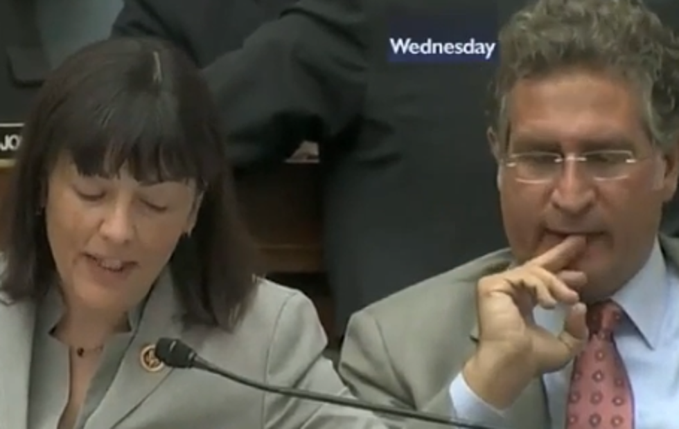Rep. Joe Garcia Picks Ear and Then Eats Whatever He Snagged From It [VIDEO]