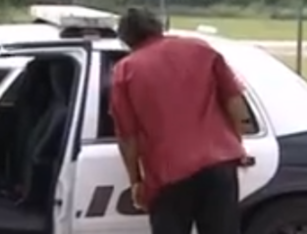 Grandmother Scolds Teenager Accused of Armed Robbery, While In Police Car [VIDEO]