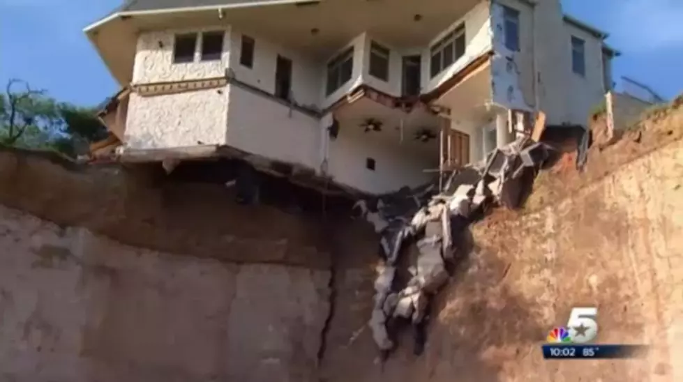 Luxury Home In Danger Of Falling Over A Cliff In Texas [VIDEO]