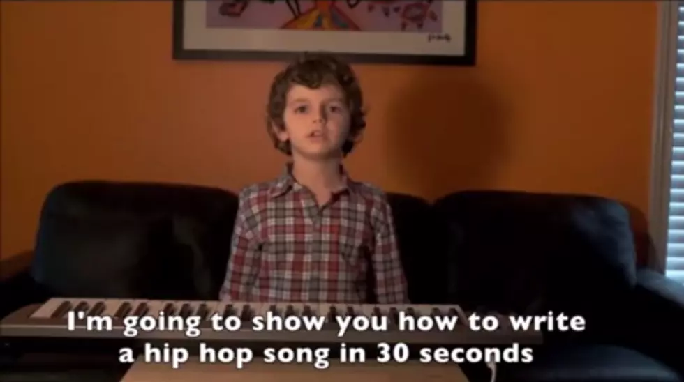 Kid Can Make A Rap Song In 30 Seconds