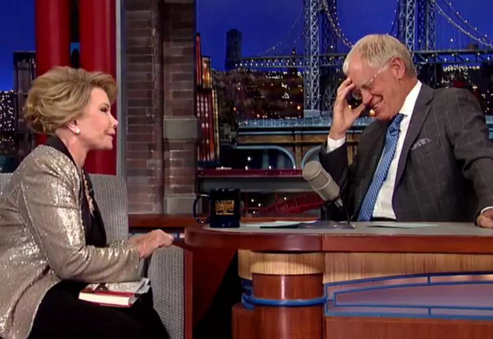 David Letterman Walks Out On Interview With Joan Rivers [VIDEO]