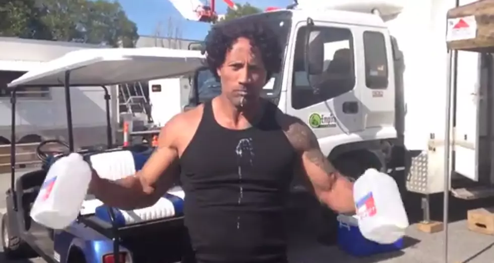Drinking Milk Really Fast Apparently Turns You Into The Rock [VIDEO]
