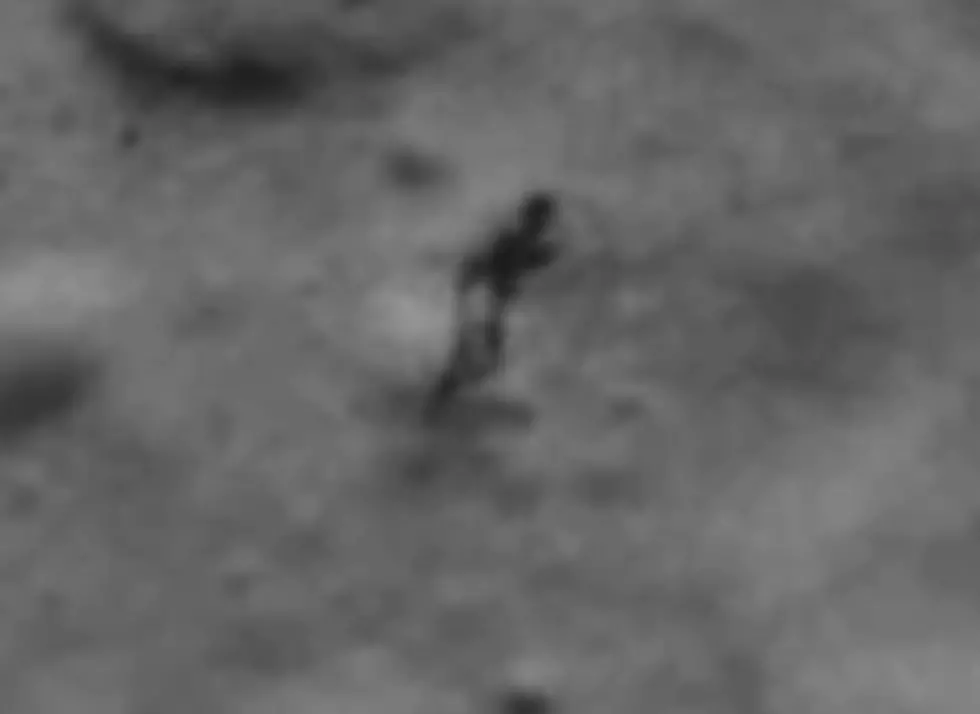 Did NASA Capture A Photo Of An Alien On The Moon??? [VIDEO]