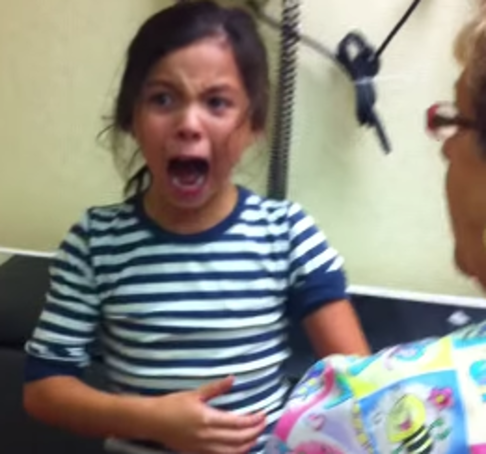 Little Girl Completely Freaks Out Over Flu Shot [VIDEO]